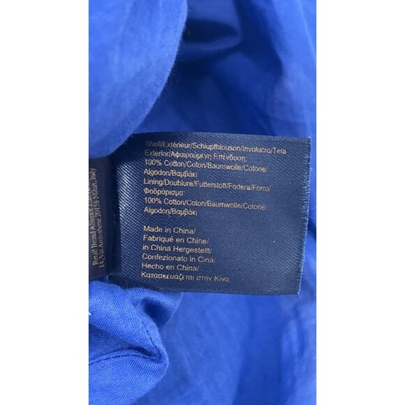 Brooks Brothers Dress Womens 8 Blue White Maxi Cotton - Picture 13 of 14